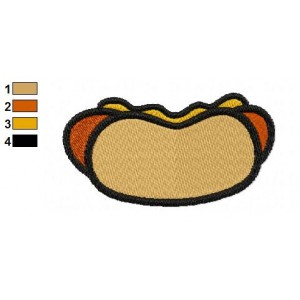Free Hot Dog Embroidery Designs
